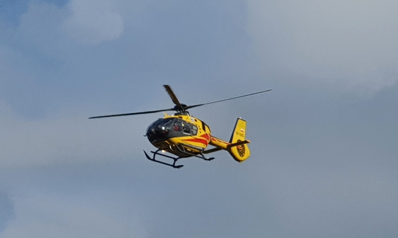 helikopter LPR spadł z rusztowania, LPR, Wypadek w Rybniku
