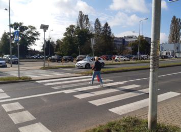 Akcja "Bezpieczny pieszy" w Gliwicach. Do nocy wzmożone działania na drogach