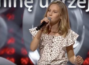 Laura Rumpel z Knurowa wystąpiła w programie "Szansa na Sukces- Eurowizja Junior 2021". Jak poszło młodej wokalistce?
