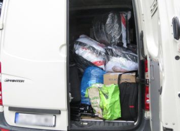 Zebrano ponad 900 piżam, ubrania, środki czystości i higieny. Z Rybnika wyruszył konwój z pomocą dla domu dziecka na Ukrainie