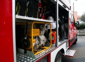 Pożar altany w Szczerbicach. Strażacy gasili też kotłownię w Żorach