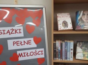 Walentynki z książką...proponują biblioteki z gminy Pawłowice