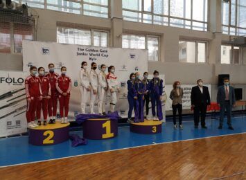 Szpadzistki Klasik i Zgryźniak z RMKS-u Rybnik na podium Pucharu Świata Juniorek w Kijowie