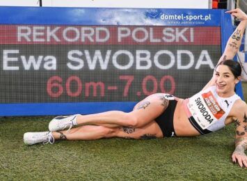 Swoboda z nowym rekordem Polski