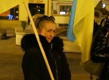 Rybnik: Wiec poparcia dla walczących Ukraińców, są już także pierwsze oferty pomocy [FOTO, LIVE]