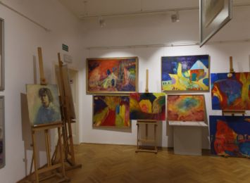 Muzeum w Rybniku: Finisaż wystawy ''Moje obrazy płoną, płoną, płoną…''