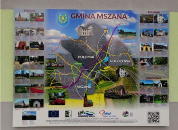 Mapa zaprasza zmotoryzowanych turystów do Mszany