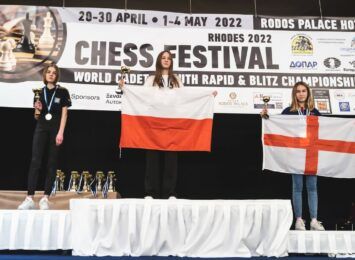 Mistrzyni świata juniorek w szachach błyskawicznych. Oto Pola Seemann z Rybnika