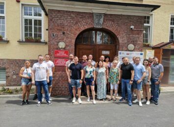 Słuchacze szkoły policyjnej z Katowic uczyli się w Wodzisławiu Śląskim