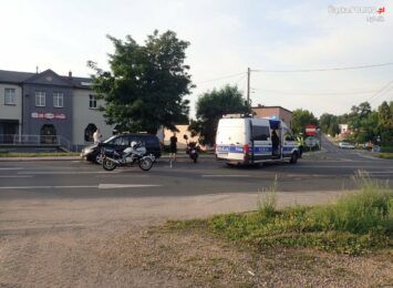 Rybnik: rowerowy wypadek na Górnośląskiej
