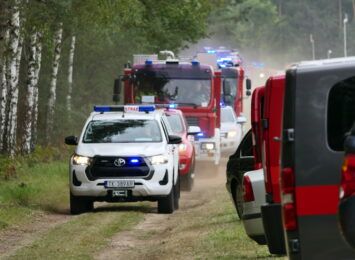 30 lat po tragicznym pożarze. W Kuźni Raciborskiej trwają największe w regionie ćwiczenia strażaków [FOTO, WIDEO]