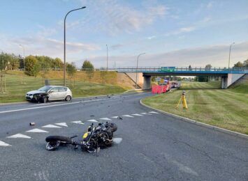Poranny wypadek w Żorach. Zginął motocyklista