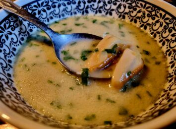 Kuchnia Radia 90: Jesienna zupa ze świeżych grzybów