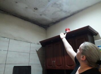 Grzyb w mieszkaniach w Czerwionce-Leszczynach: Odwiedzamy zbulwersowanych lokatorów [WIDEO]