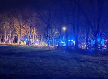 Śmiertelny wypadek we Frelichowie, nie żyje 40-latek [WIDEO]