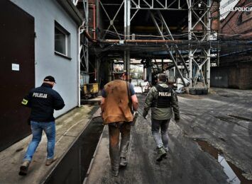 Czterech pracowników dozoru górniczego kopalni Chwałowice w Rybniku zostało zatrzymanych [WIDEO]
