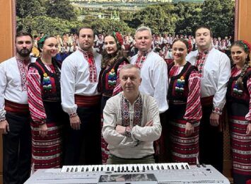 Chór z Ukrainy w Rybniku. Specjalny koncert w rocznicę wybuchu wojny
