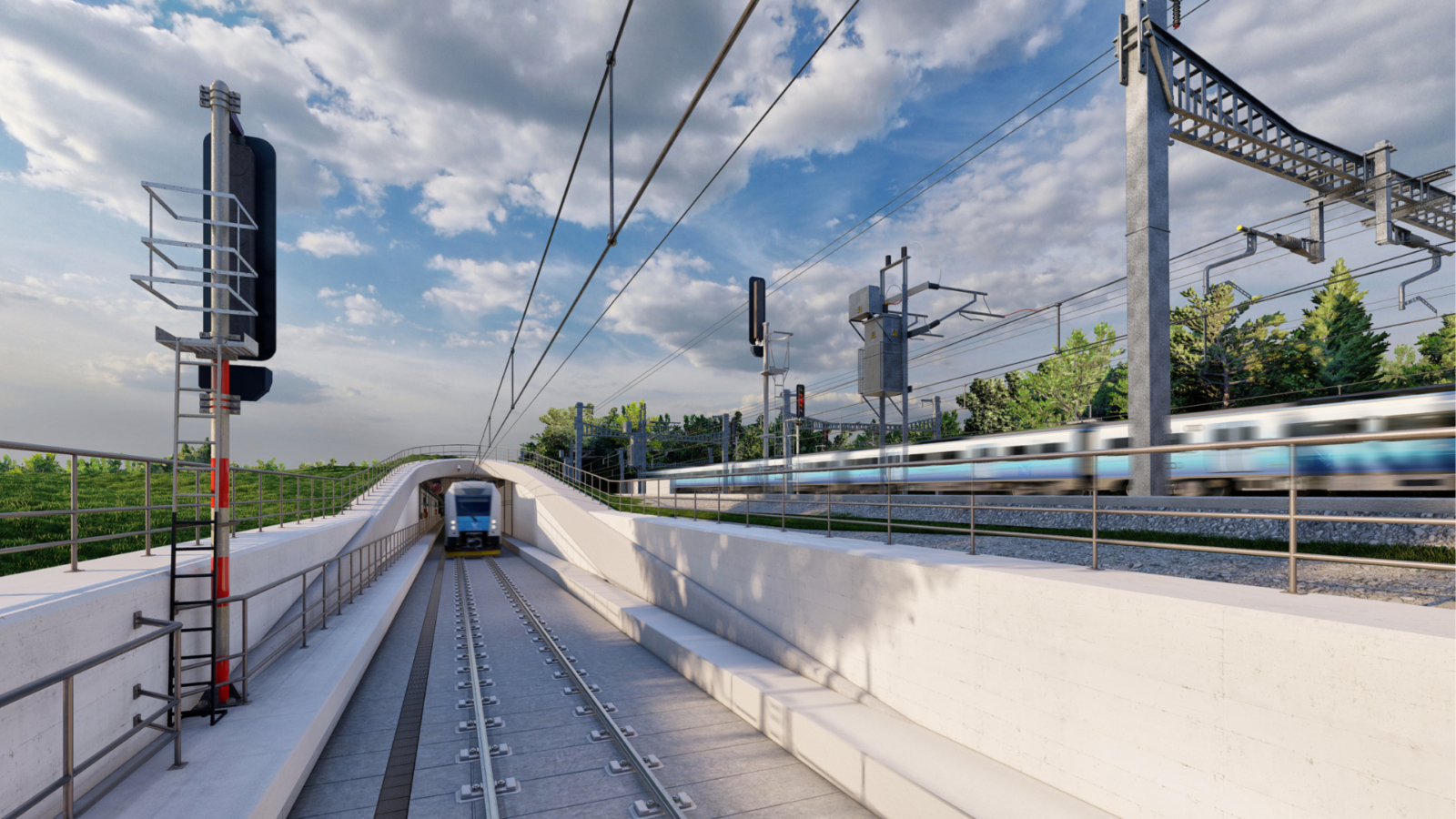 Kolej Dużych Prędkości. Budowa tunelu dalekobieżnego w Łodzi w ciągu linii kolejowej nr 85 wraz z włączeniem w linię kolejową nr 14