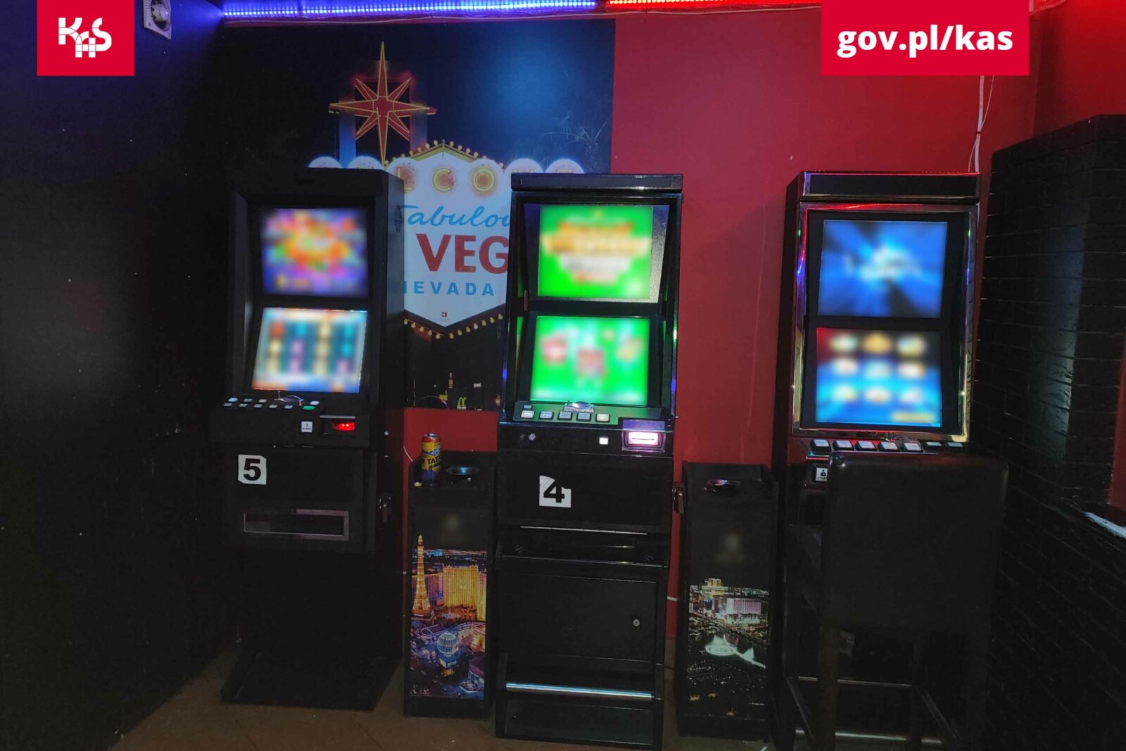 nielegalne automaty do gry