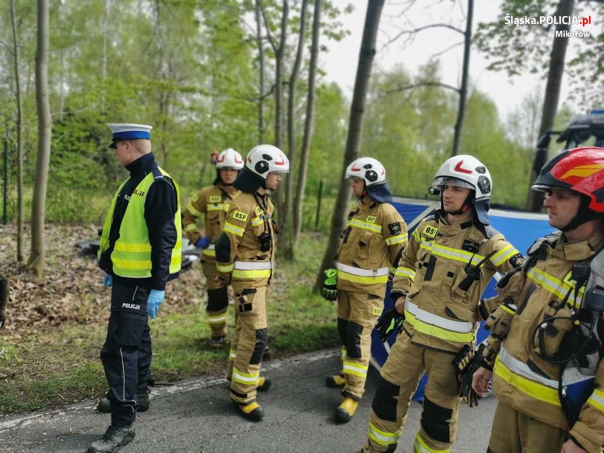 Śmiertelny wypadek w Mikołowie. Zginął 33-latek