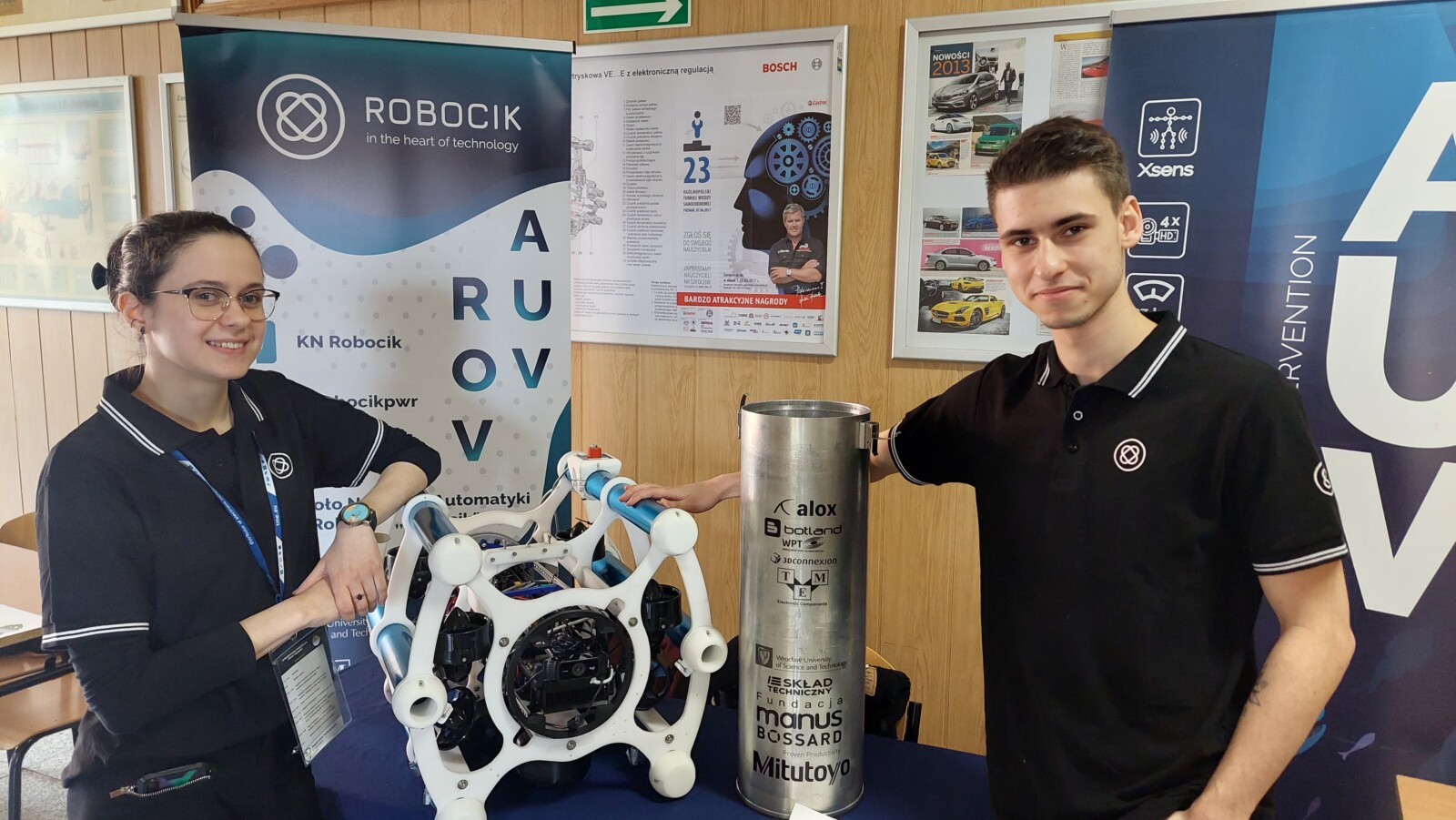 Robotic Tournament w Rybniku: Zaprezentowano dron podwodny Blue Nemo