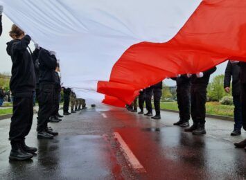 W Jastrzębiu-Zdroju w wyjątkowy sposób obchodzono Dzień Flagi [FOTO,WIDEO]