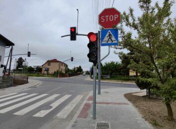 Nowa sygnalizacja na skrzyżowaniu w Gorzyczkach