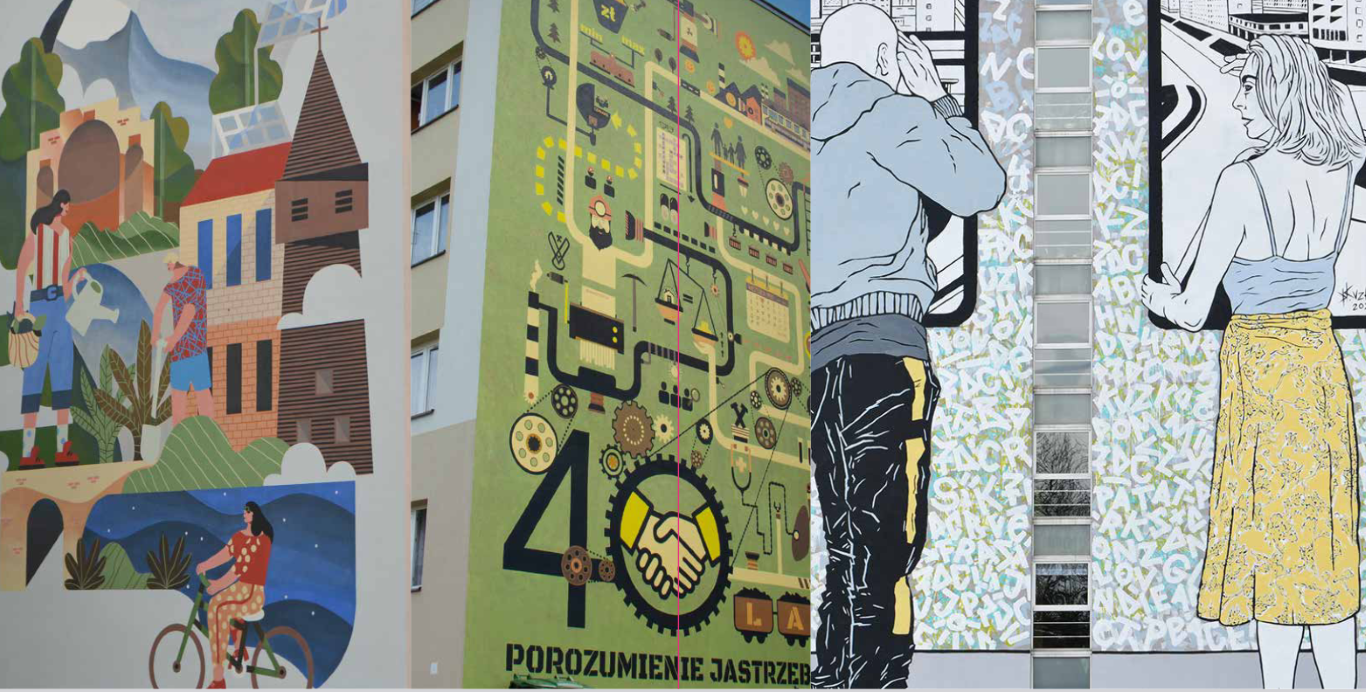 Muralowa współpraca Jastrzębia i Karwiny. Zobacz murale w tych miastach!