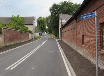 Droga Krzanowice- Samborowice otwarta po remoncie