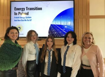 O transformacji energetycznej z młodzieżą z całego świata w Rybniku