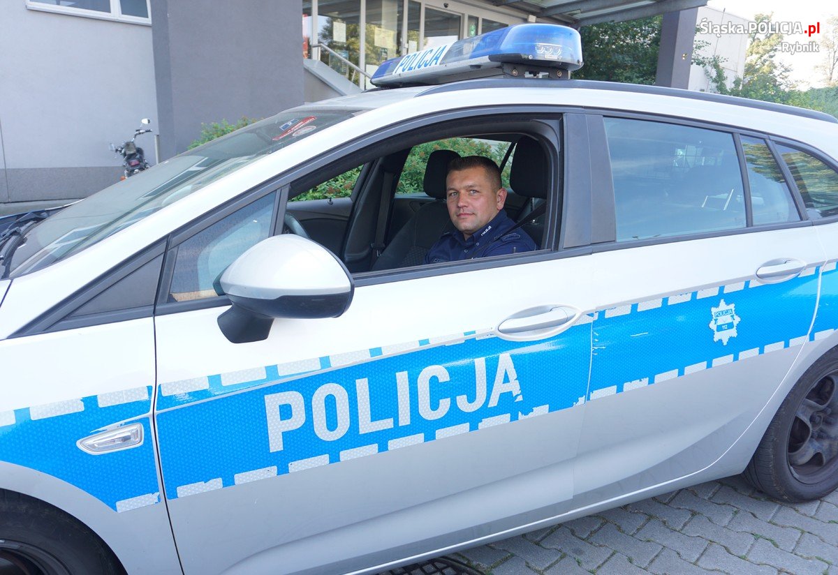 Policjant z Rybnika