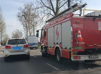 Zderzenie dwóch aut w Leszczynach
